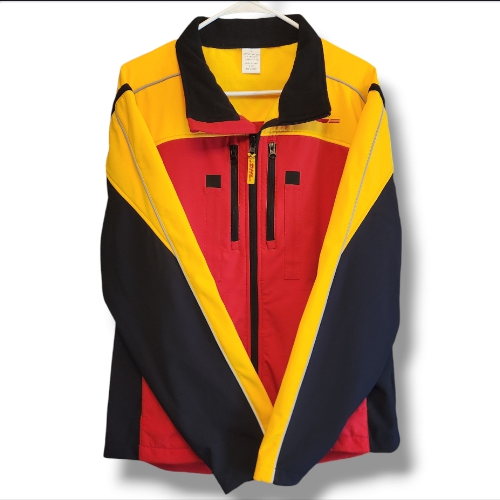 Official DHL Express Waterproof Insulated Coat